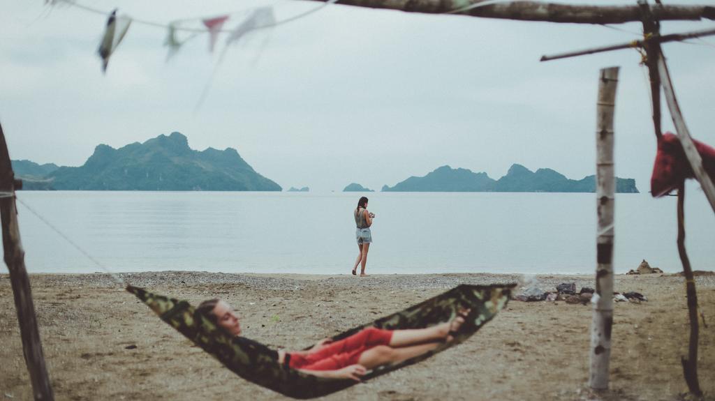 Woodstock Beach Camp Hien Hao Экстерьер фото