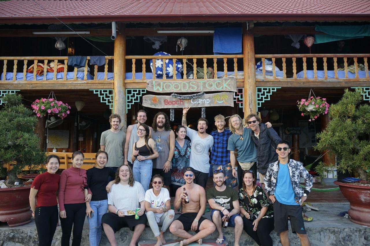 Woodstock Beach Camp Hien Hao Экстерьер фото
