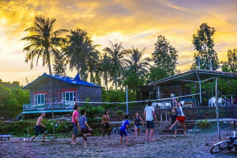 Woodstock Beach Camp Hien Hao Экстерьер фото