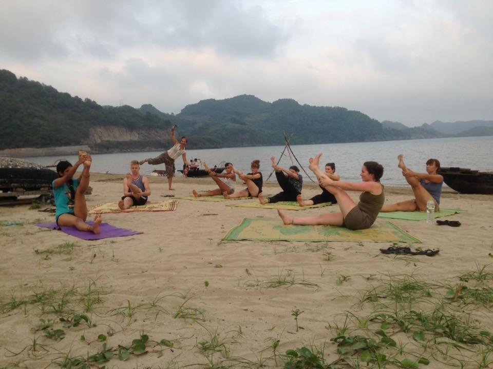 Woodstock Beach Camp Hien Hao Экстерьер фото